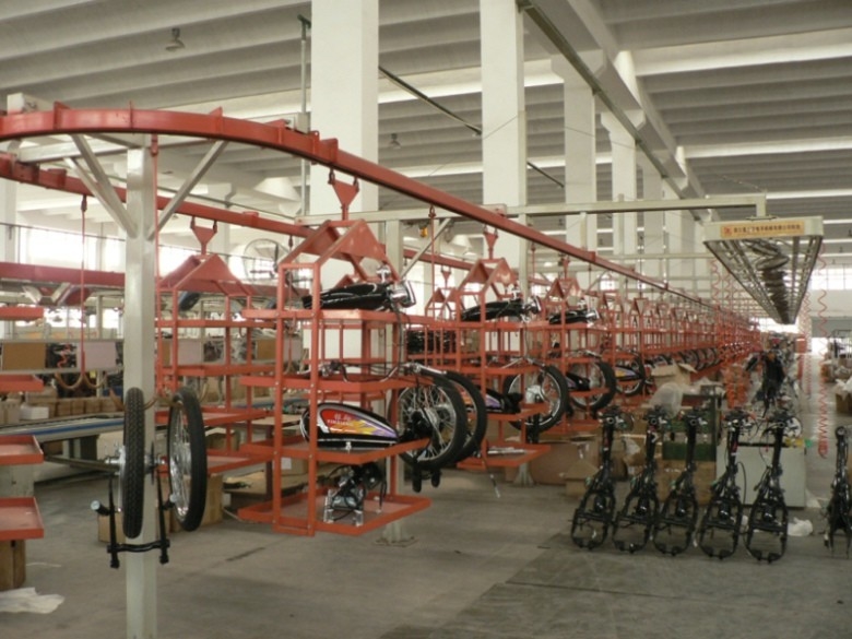 Chongqing Qiyuan Motorcycle Co., Ltd 製造者の生産ライン