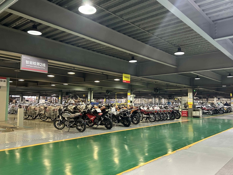 Chongqing Qiyuan Motorcycle Co., Ltd 製造者の生産ライン