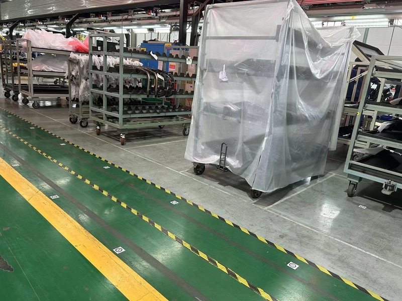 Chongqing Qiyuan Motorcycle Co., Ltd 製造者の生産ライン