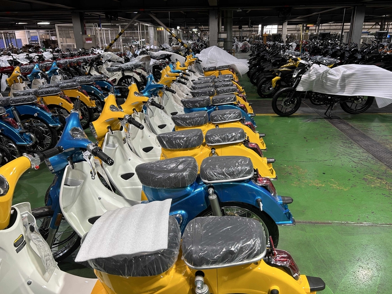 Chongqing Qiyuan Motorcycle Co., Ltd 製造者の生産ライン